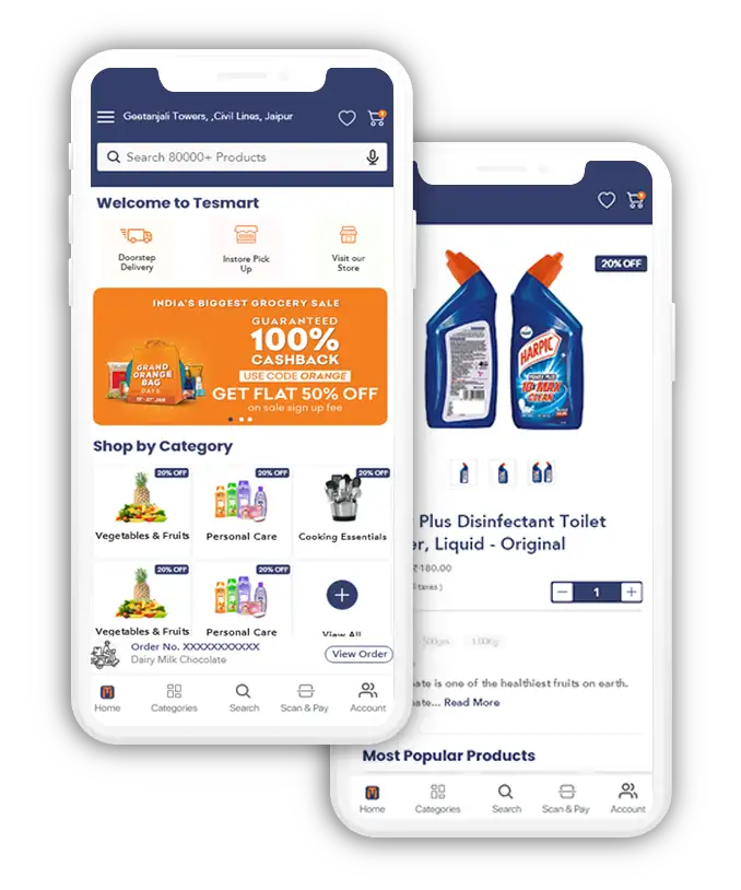 Tesmart Grocery App
