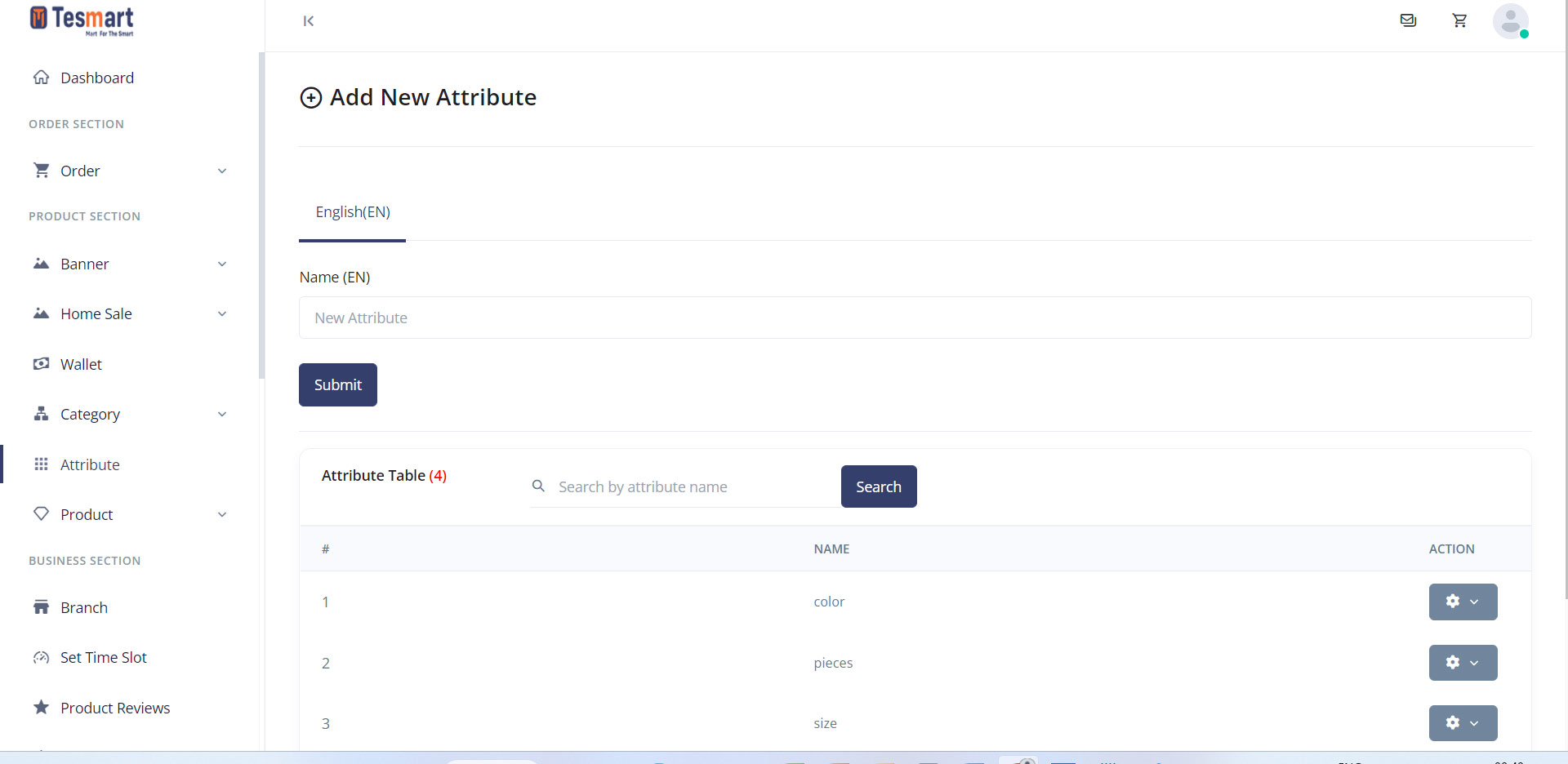 Admin Panel