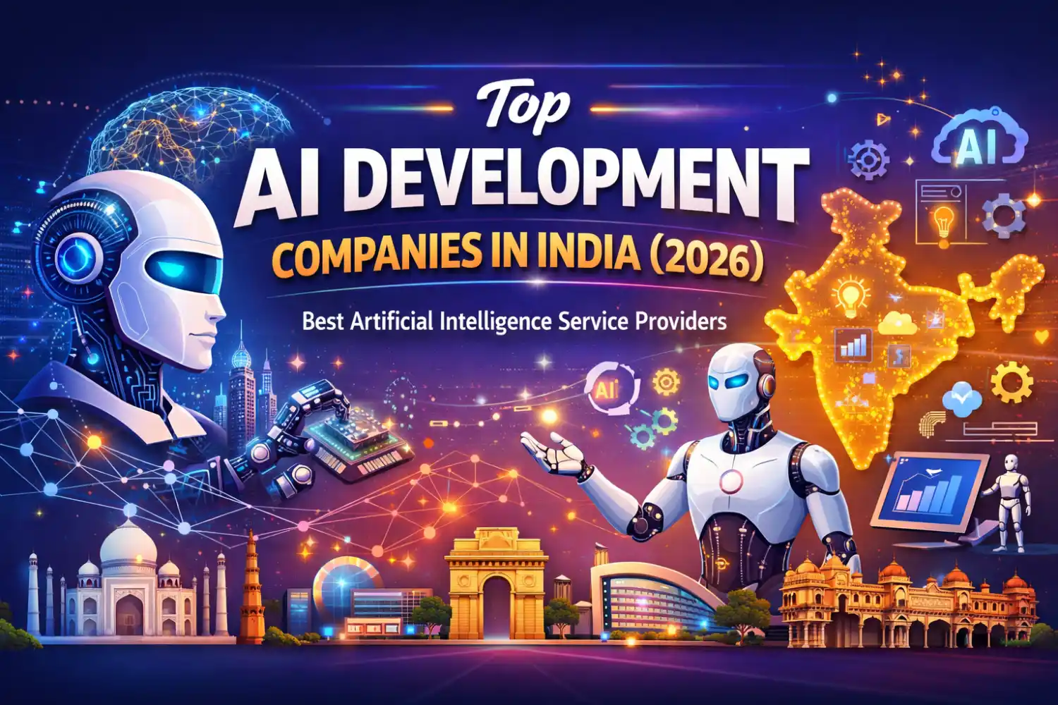 Top AI Development Companies in India (2026) - Best Artificial Intelligence Service Providers
