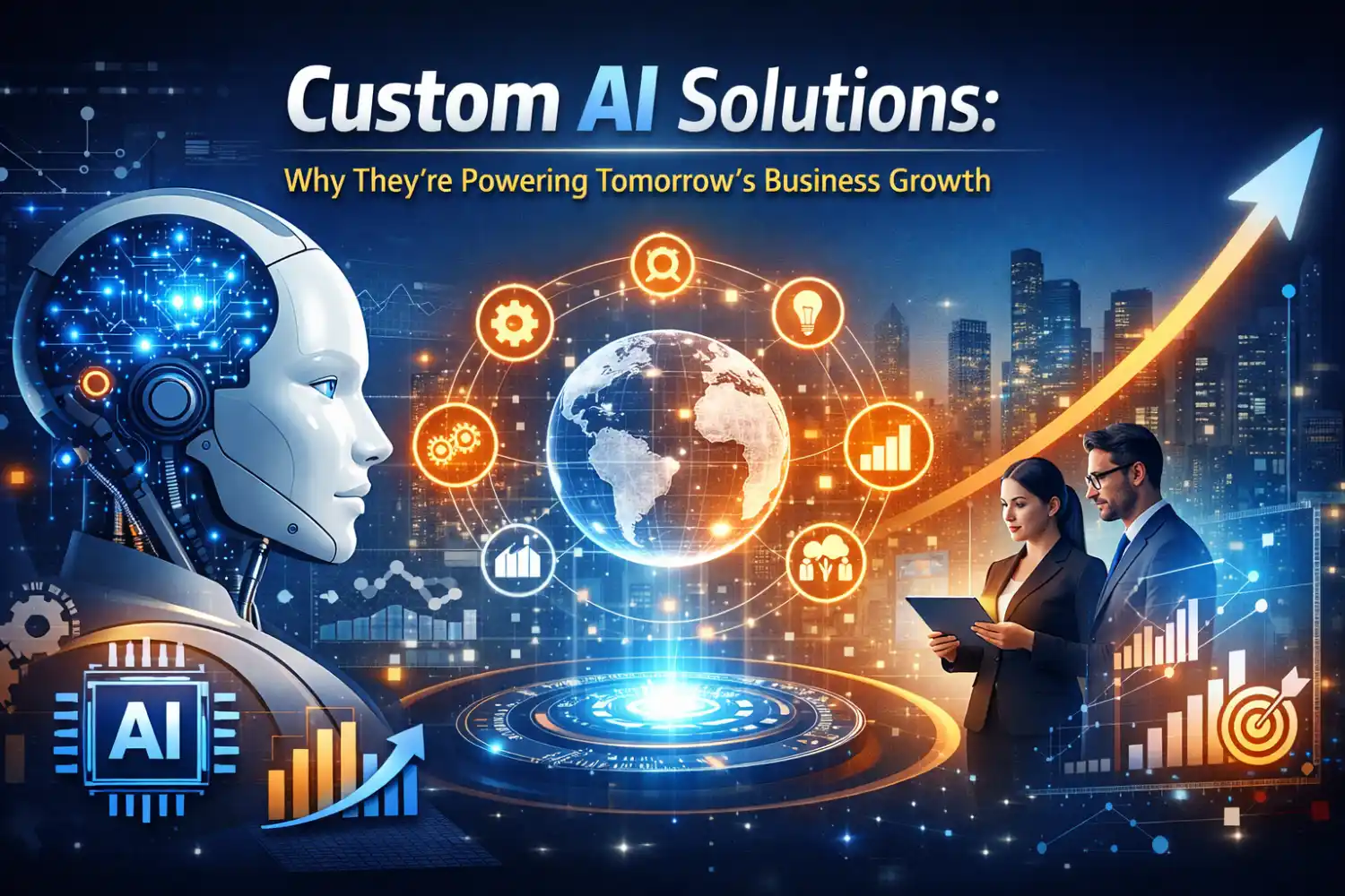 Custom AI Solutions: Why They're Powering Tomorrow's Business Growth