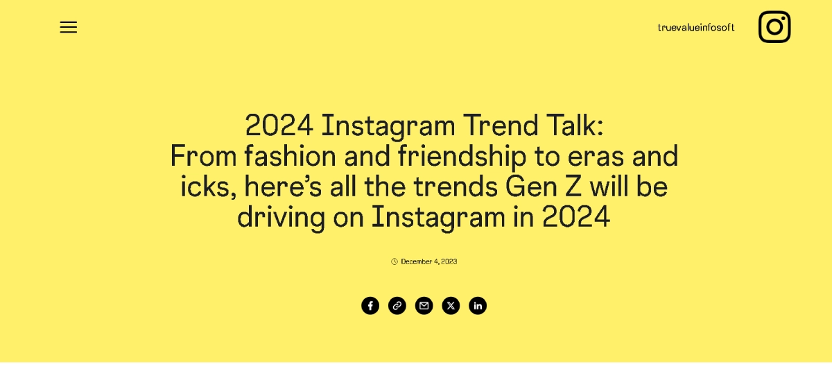 Instagram Trends