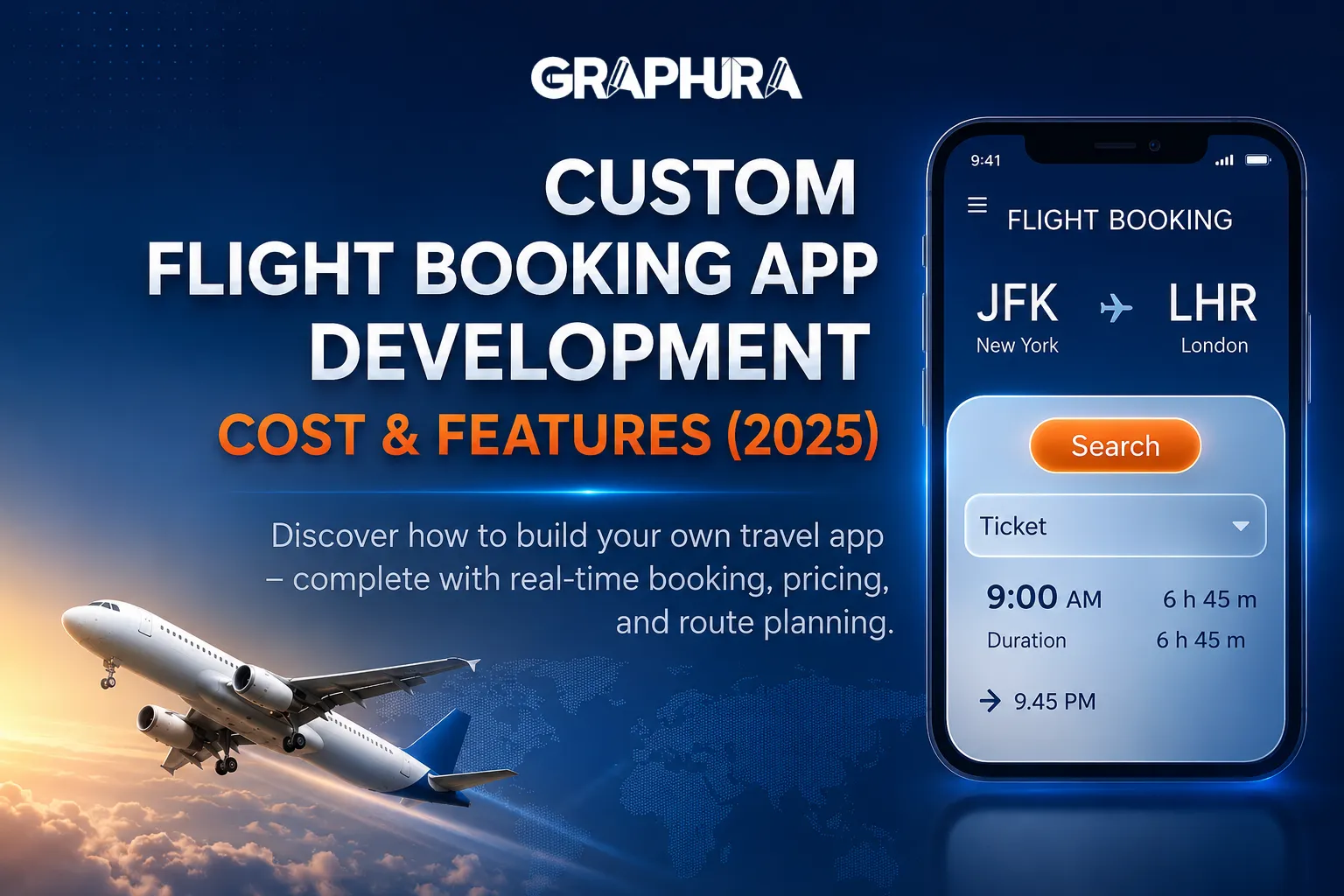 Custom Flight Booking App Development: Cost & Features (2025)