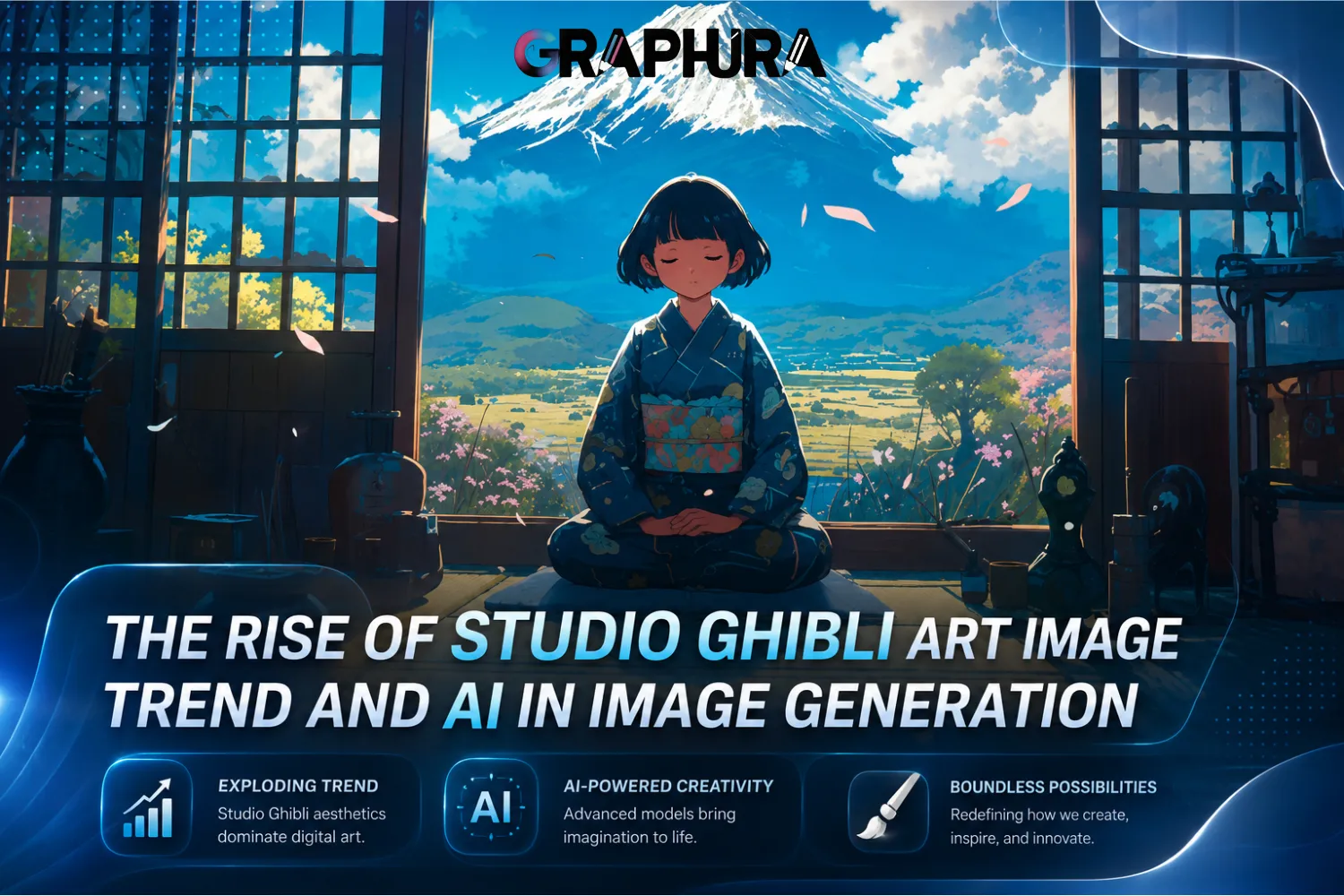 The Rise of Studio Ghibli Art Image Trend and AI in Image Generation