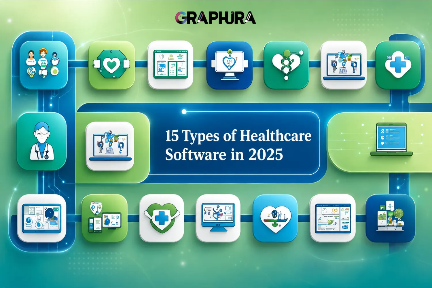 15 Types of Healthcare Software in 2025