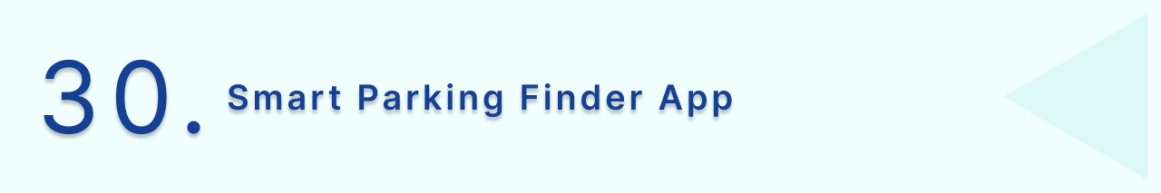 Smart Parking Finder App