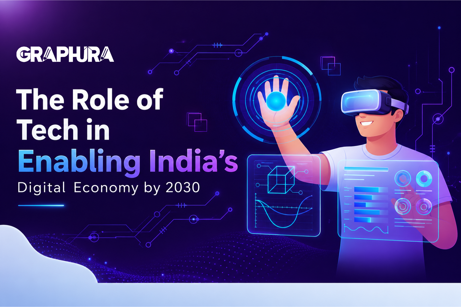 The Role of Tech in Enabling India's Digital Economy by 2030