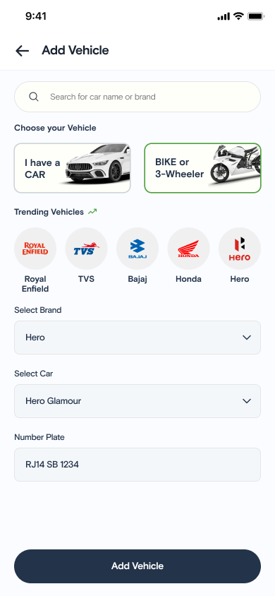 Car Wash App