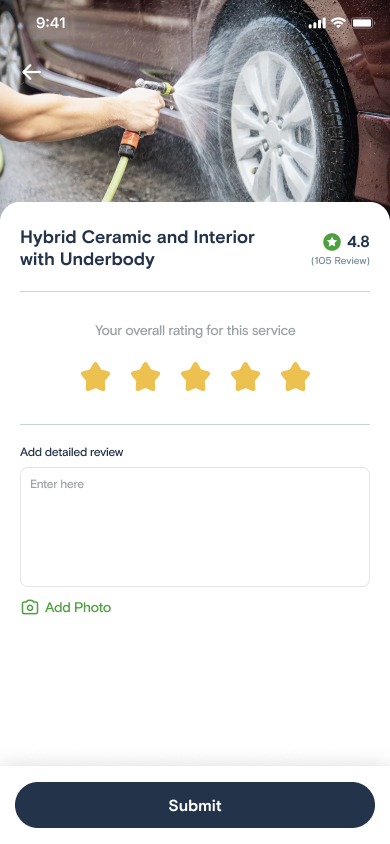 Car Wash App