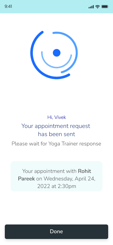 Yoga Customer App