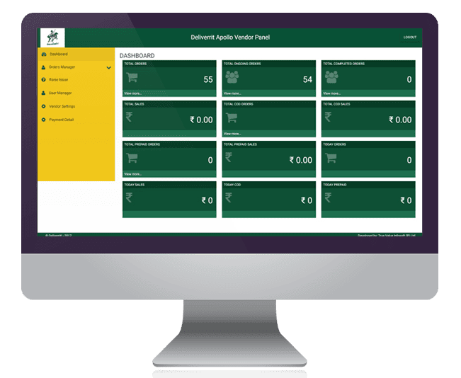 Deliverrit Dashboard